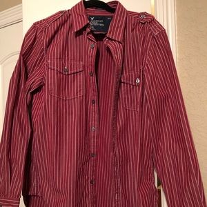 Red striped shirt